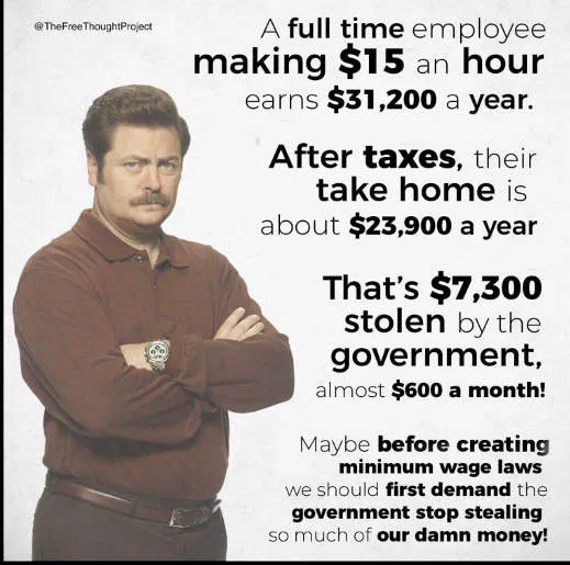 Why do they need to tax us?  They -literally- print the money!