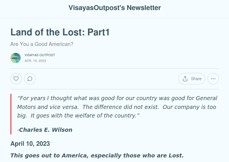 Blog: Land of the Lost Part 1